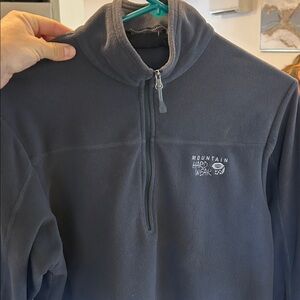 Mountain Hardwear Charcoal fleece pullover Jacket